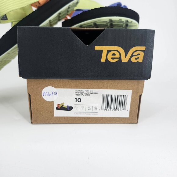 Teva Women's Original Universal Comfort Quick Dry Sandals Wind Multi Size 5 NWB - Picture 4 of 8